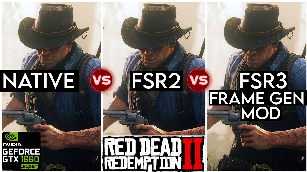 Red Dead Redemption 2 (V 1491.50) - AMD FSR 3 Frame