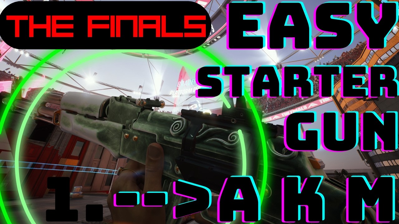 Using the AKM in the finals - beginner weapons in the finals to use