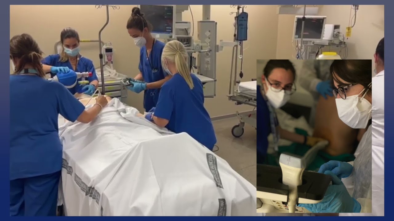 Sala de Reanimación o box de paradas del Servicio de Urgencias Hospital La Fe