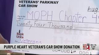 Purple Heart Veterans Car Show Raises $24K for CNY Veterans