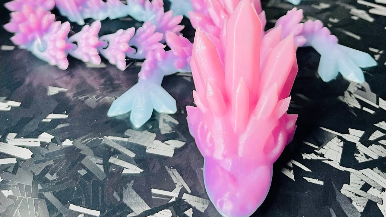 3D Printing (Crystal Dragon)🐉 