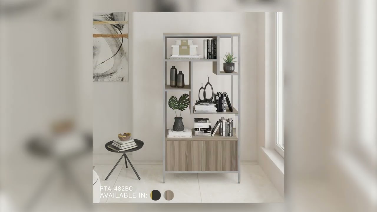 TECHNI MOBILI | Storage Rack with Door Cabinet | RTA 482C