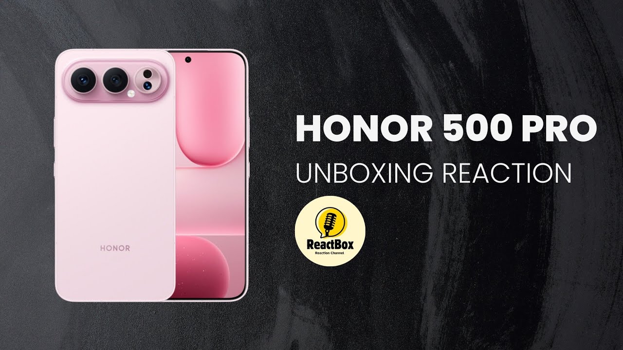 Honor 500 pro Unboxing Reaction