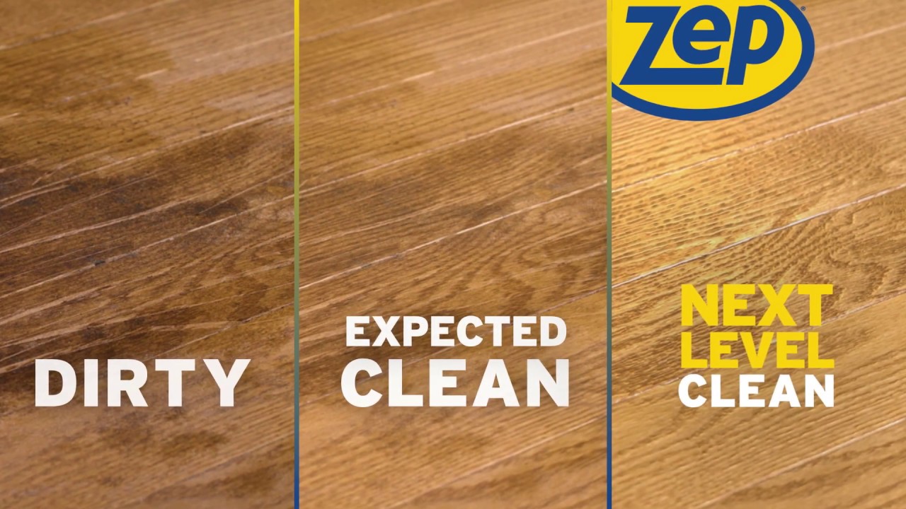 Restore Shine To Hardwood Floors With Zep Polyurethane Floor