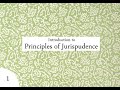 Introduction To Principles Of Jurispudence Waraqat Class 1 