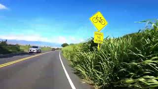Biking Down Mountain In Maui, Hawaii No Music