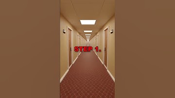 Thumbnail of ⚠️HOW TO ENTER THE BACKROOMS - Found Footage #shorts #backrooms #creepypasta