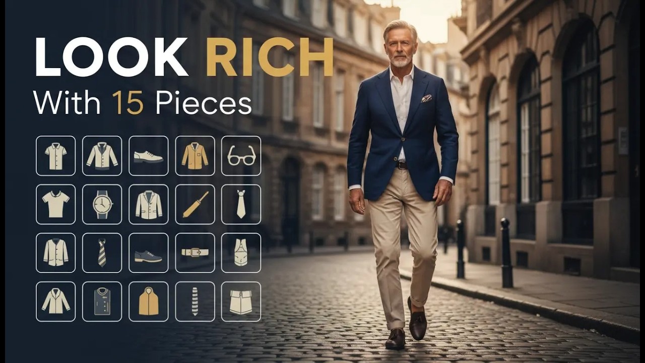 Men Over 50: Throw Away Your Closet & Start With These 15 Pieces