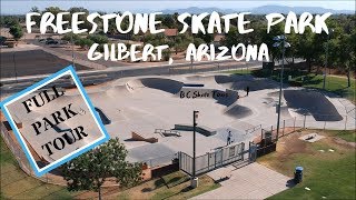 In this video, we take a full tour of freestone skate park. park is
located at: 1045 e juniper ave gilbert, az 85234 follow us on:
instagram: www.instag...