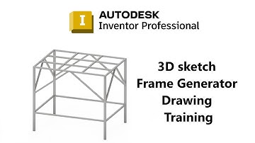 Frame Generator Training #autodesk #inventor #frame #generator #training
