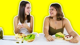BUILD YOUR OWN BURGER CHALLENGE!🍔😋