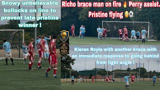 MNF 2-2 Pristine matchday vlog *MNF Weather The storm in difficult fixture!*