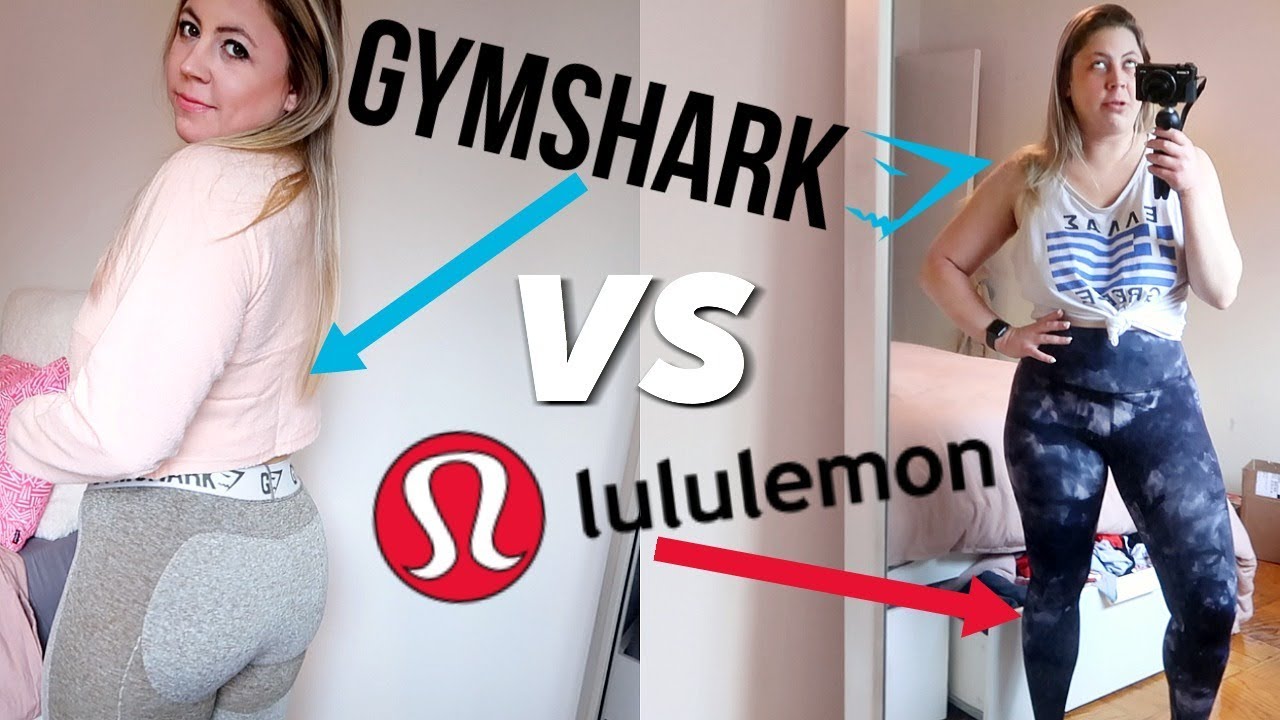 gymshark compared to lululemon