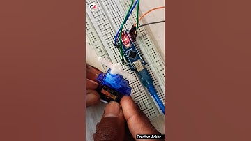 Servo Motor With Arduino Nano #shorts #youtubeshorts #ytshorts