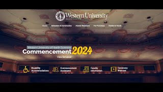 WesternU College of Pharmacy & College of Dental Medicine Commencement (2024)