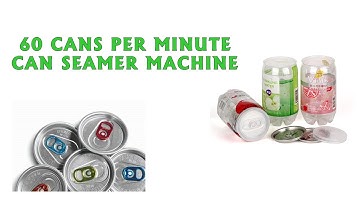 Fully automatic can seamer non rotary, canning seamer, double seamer machine