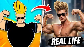 Johnny Bravo in Real Life 😎🔥 | What If Johnny Bravo Was REAL?#retro #johnybravo #cartoonnetwork 