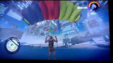 saints row 2 falling through the map