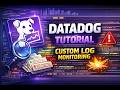 [Datadog Tutorial] Custom Log Monitoring | Observability | Bits AI