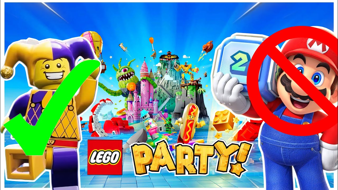 Почему Lego Party лучше, чем Mario Party