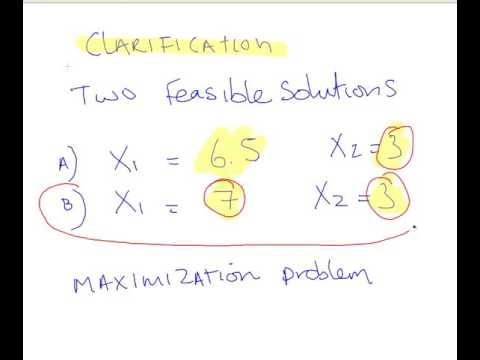 Integer Programming -