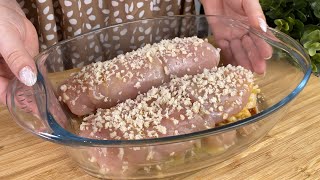 Das leckerste Hühnchenrezept, das Sie zu Hause zubereiten können! Fügen Sie einfach ein paar Zutaten