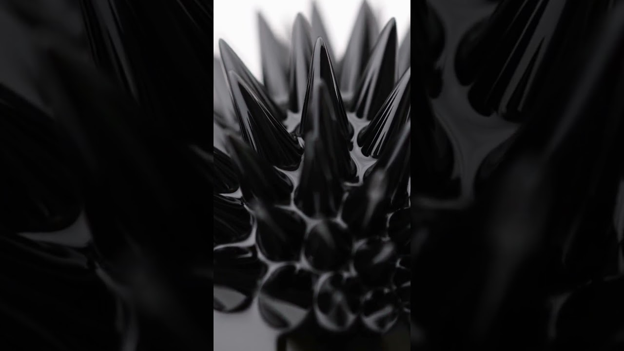 Ferrofluid Starburst Symmetry ✨🖤 