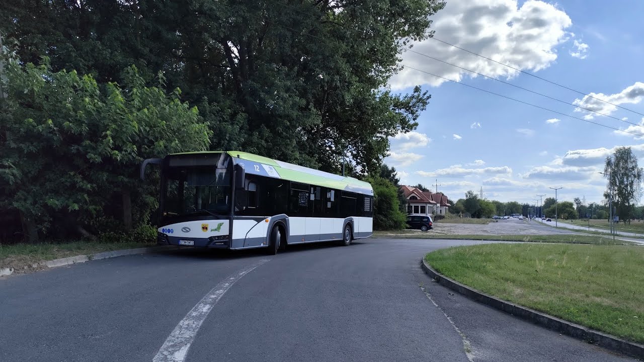 MZK Tomaszów Mazowiecki | Linia 6 | Solaris Urbino 12 IV Hybrid #12 | Kierunek Dworzec PKS/PKP