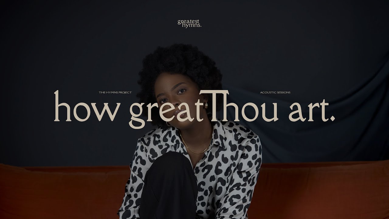 How Great Thou Art - Guisela (Live Acoustic) | Lyric Video