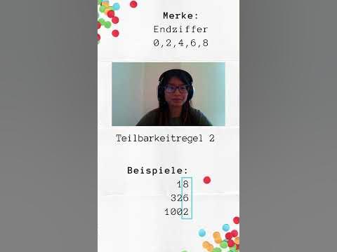 Wann ist eine Zahl durch 2 teilbar (ohne Rest)/einfach erklärt