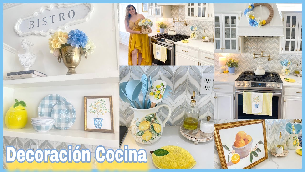 DECORACIÓN VERANO 🍋 DECORACIÓN COCINA