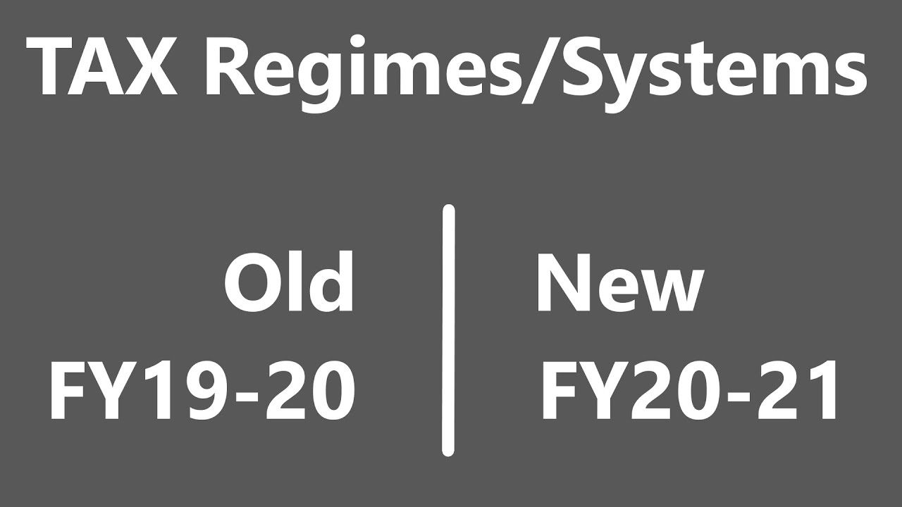 new-tax-regime-vs-old-comparison-of-new-and-old-tax-regimes-tax