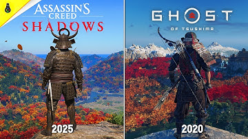 Assassin’s Creed Shadows vs Ghost of Tsushima - Details and Physics Comparison