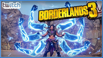 BORDERLANDS 3 - Twitch Official AMARA Skill Tree Demo Gameplay Reveal 2019 (PC, PS4 & XB1) HD