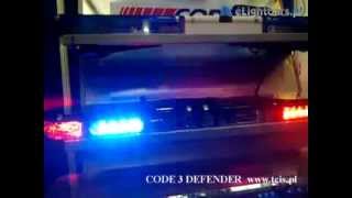 CODE 3 DEFENDER multi kolor led -eLightbars.pl