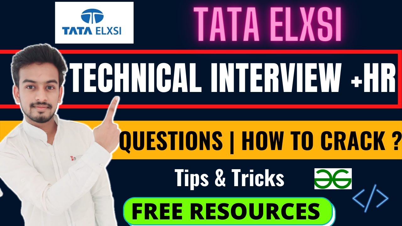 Tata Elxsi Technical Interview | Questions | Syllabus | Coding ...
