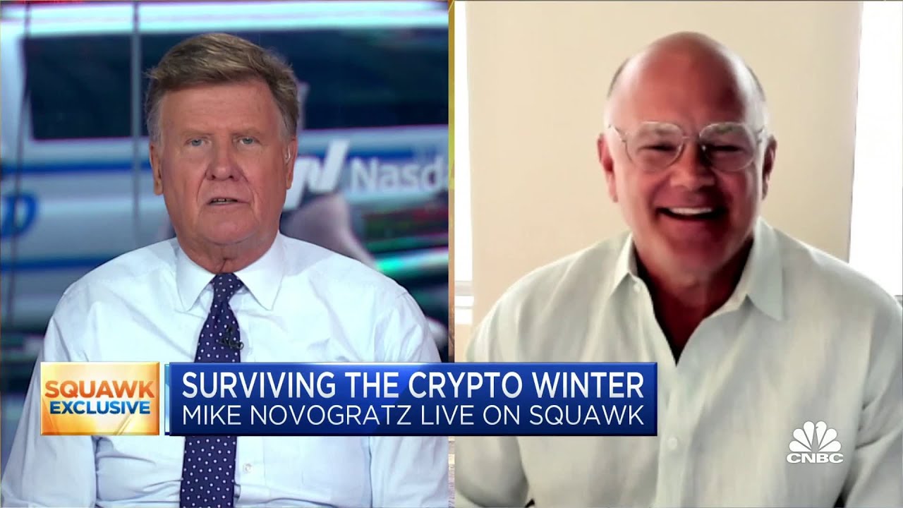 Galaxy Digital CEO Mike Novogratz: Crypto will be choppy for a while