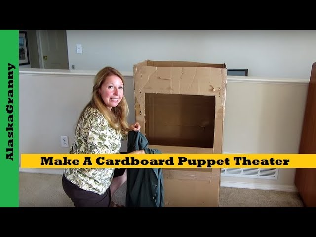 How to Make a Puppet Theatre for Children: DIY Tutorial