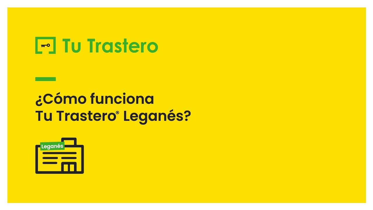 Tu Trastero® Leganés - Trasteros de alquiler