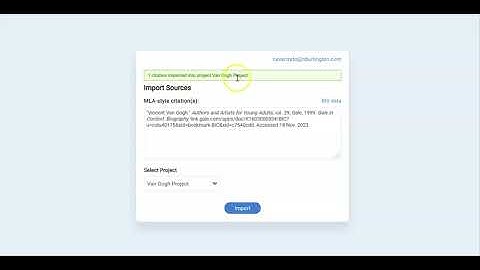 Cite a Database Article in NoodleTools