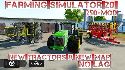 Farming Simulator New Tractor Mod| Fs 20 New Map Mod #fs20mods #fs23mods #fs23indianmod #fs20army