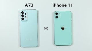Samsung A73 vs iPhone 11 Speed Test & Camera Comparison