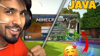 “I Played MINECRAFT JAVA on Android Phone! 😱 (Mojo Launcher Test)”