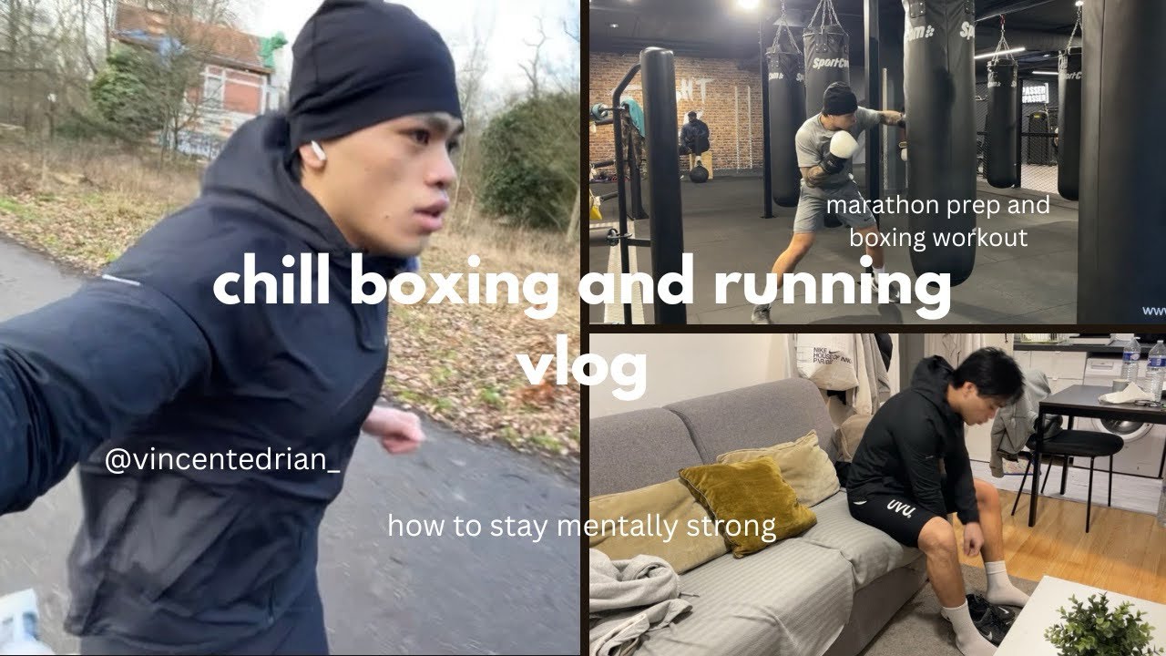 a strong mindset is everything | chill running and boxing vlog | motivational talk