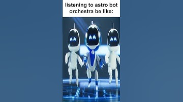 Listening to Astro Bot Orchestra be like 🤖 #shorts #astrobot #memes #thegameawards