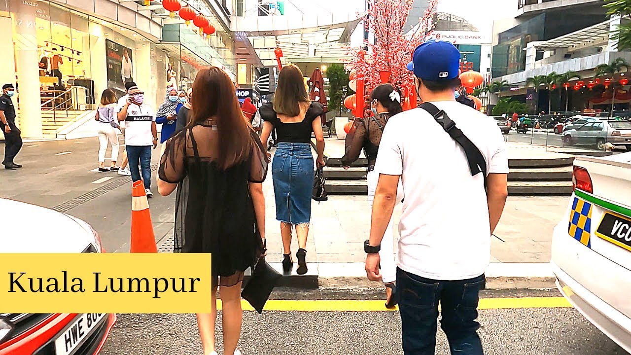 [4K] Evening Walk from Pavilion mall to Berjaya Times Square KL | Walking Tour 2021 | Kuala Lumpur