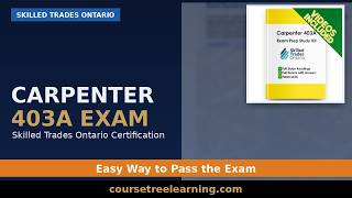General Carpenter 403A Exam Prep: Easy Way to Pass | CourseTree Learning