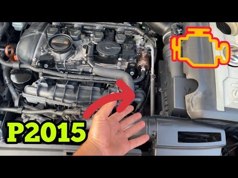VOLKSWAGEN 2.0 TSI PETROL P2015 INTAKE MANIFOLD RUNNER POSITION SENSOR SWITCH CIRC FAULT QUICK FIX