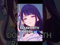 DOUGH WITH RAIDEN 🥣 #cooking #anime #raidenshogun #genshinimpact #shorts #viralvideo