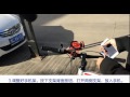 Coolchange abs素材バイク自転車携帯電話ホルダー度ゴムバンドデュアル安全自転車アクセサリー